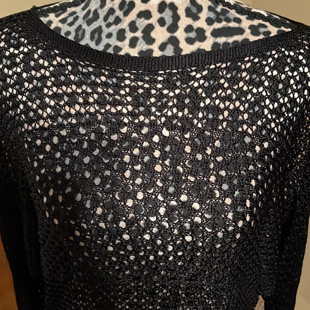 Express Fishnet Sweater - Picture 2 of 3